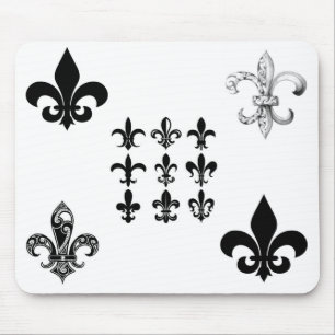 Fleur-de-lis Mousepad