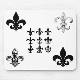 Fleur-de-lis Mousepad