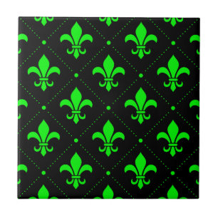 Fleur-de-Lis-Muster Fliese