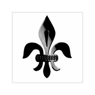 Fleur-de-lis-Muster Permastempel