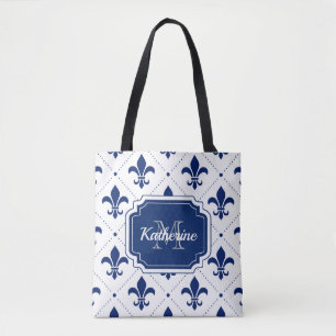 Fleur-de-lis-Muster Tasche