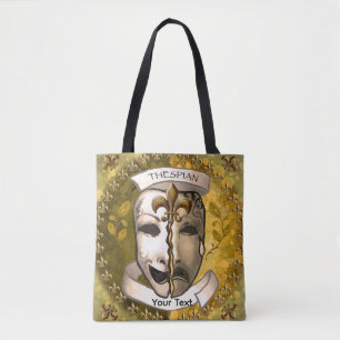 Fleur De Lis Schauspielermasken Tasche