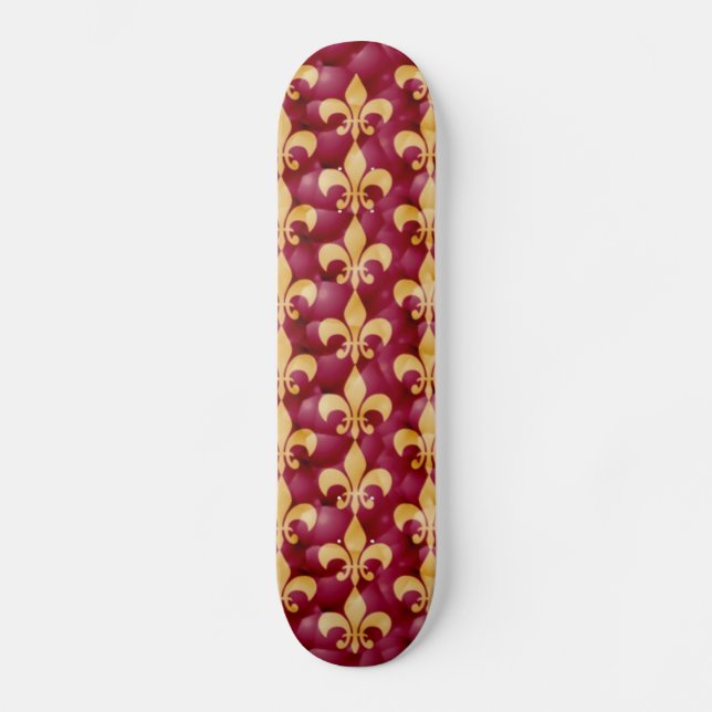 Fleur de Lis Skateboard (Recto)