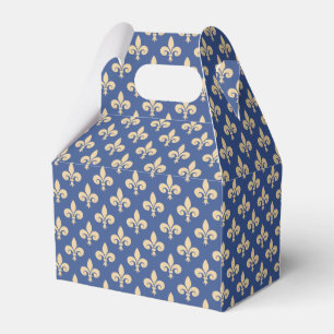 Fleur-de-lis-Symbole Geschenkschachtel