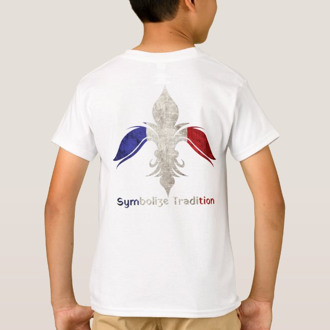 Fleur-de-Lis T-Shirt (Rückseite)