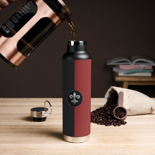 Fleur De Lis Wasserflasche Trinkflasche