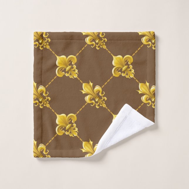 FLEUR DE LYS (Gant de toilette)
