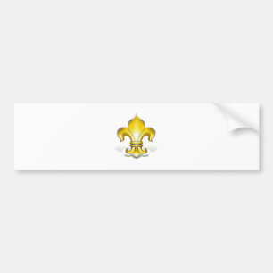 Fleur de Lys Autoaufkleber