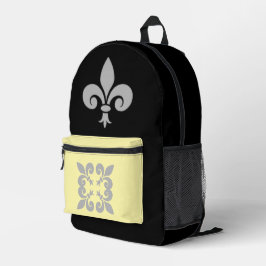 Fleur de Lys Bedruckter Rucksack