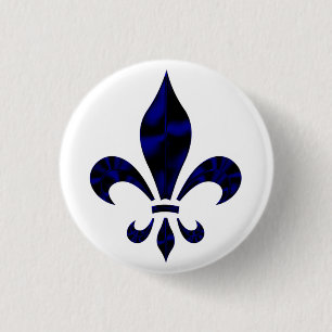 Fleur De Lys Button