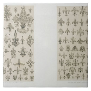 Fleur de Lys entwirft von jedem Alter und von Fliese