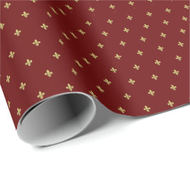 Fleur-de-lys Geschenkpapier