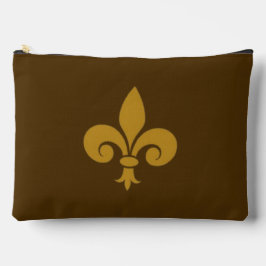 Fleur de Lys Large Accessory Pouch Zubehörtasche