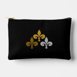 Fleur de Lys Large Accessory Pouch Zubehörtasche