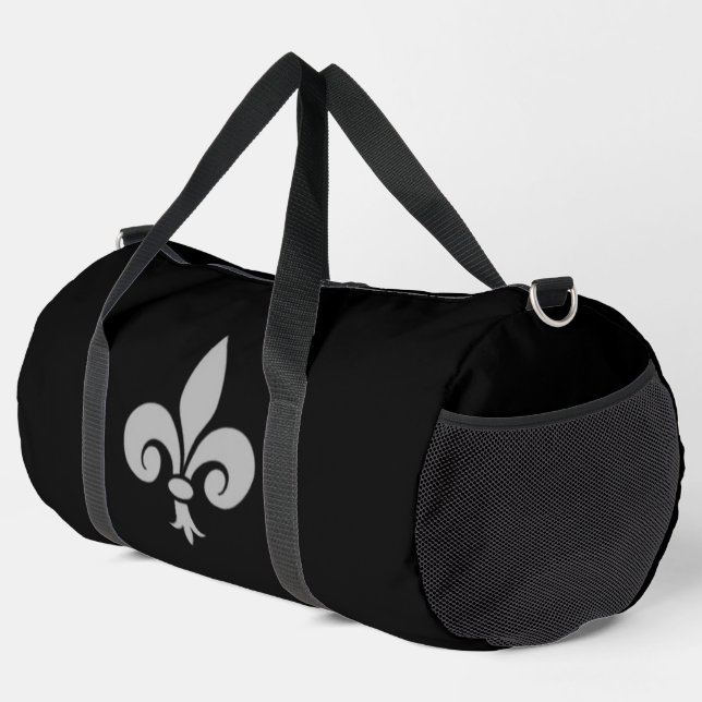 Fleur de Lys Large Duffle Bag (Rechte Ecke)