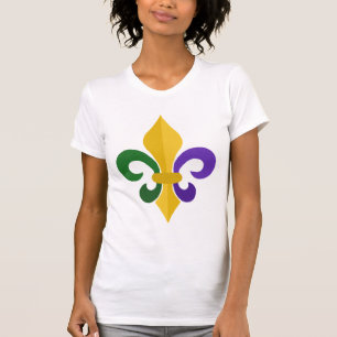 Fleur de lys Mardis Gras T-Shirt