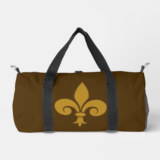Fleur de Lys Small Duffle Bag (Vorderseite)