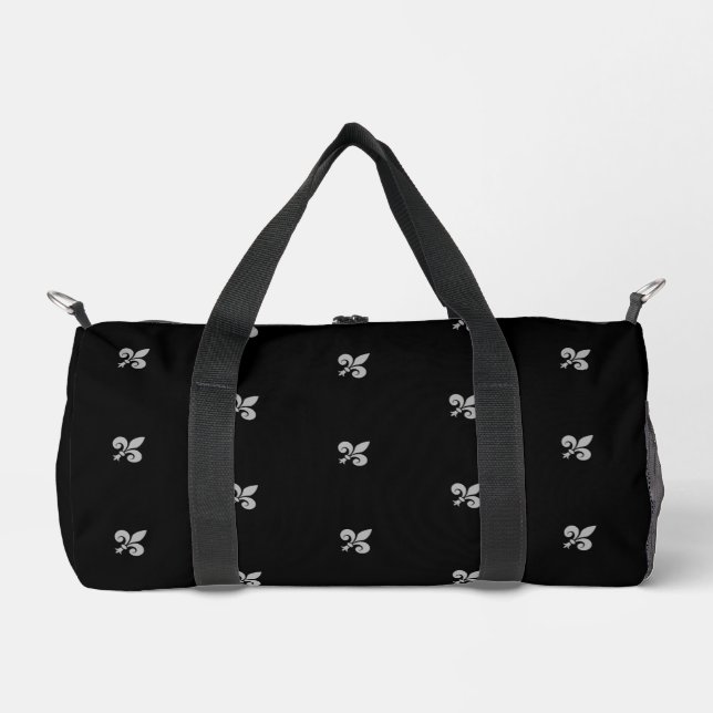 Fleur de Lys Small  Duffle Bag (Vorderseite)