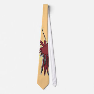 Fleur de marguerite Beaux-arts 2 cravate