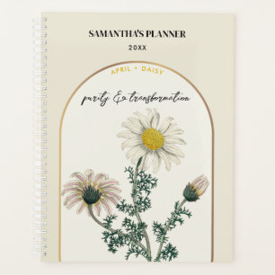 Fleur de naissance personnalisée Mois Avril Faisce