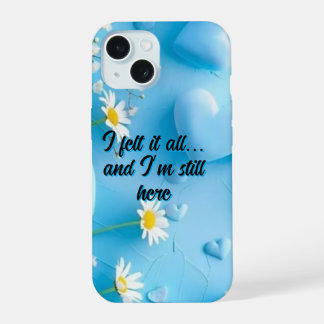 Fleur de Pâquerette Bleue "Je l'ai ressenti" Inspi