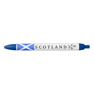 Fleur de stylo de drapeau de chardon de l'Ecosse