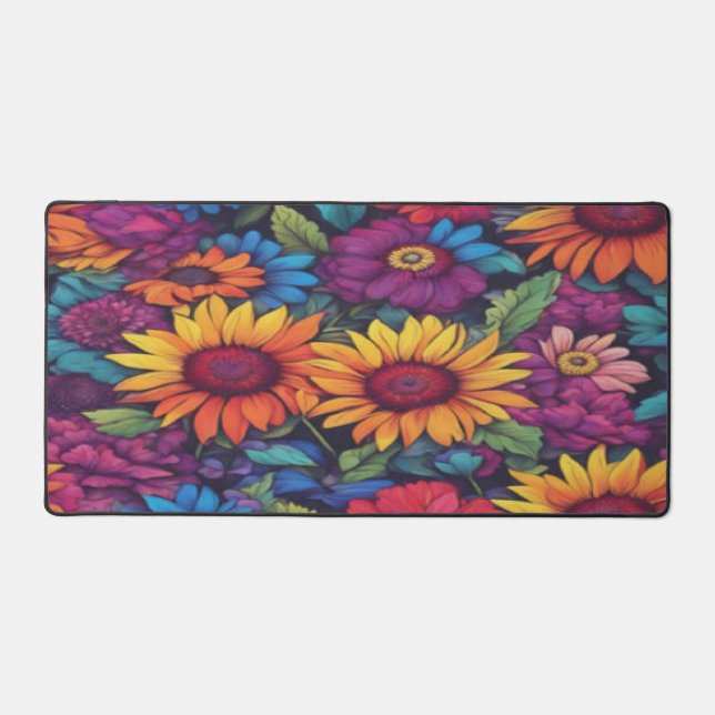 Fleur de tournesol - Mat de bureau (Recto)