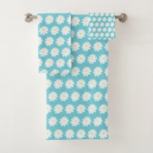Fleur de turquoise mignonne et de marguerite
