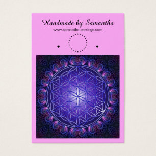 Fleur De Vie - Fractal Mandala Carré I