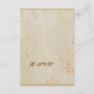 Fleur di Lys Damask 2 - épouser la carte de