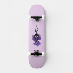 Fleur d'orchidée violette, Skateboard