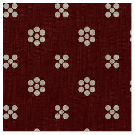 Fleur Dot - Burgundy Stoff