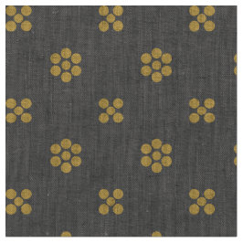 Fleur Dot - Holzkohle Stoff