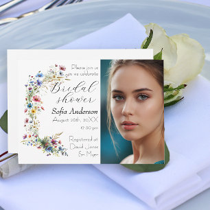 Fleur du Jardin de France photo Invitation