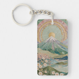 Fleur éthérée : Volcan Mosaïque Pastel au Printemp