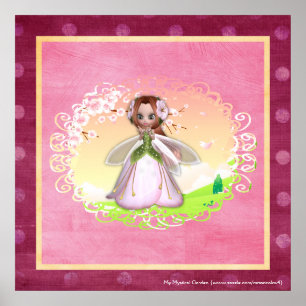 Fleur Fairy Design 3 Poster imprimé