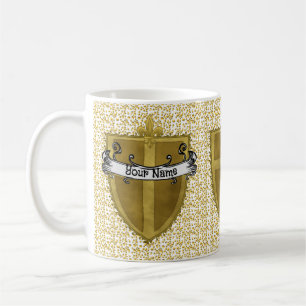 Fleur Familienwappen Nachname Tasse