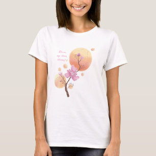 Fleur fleurie T-shirt mère Jour