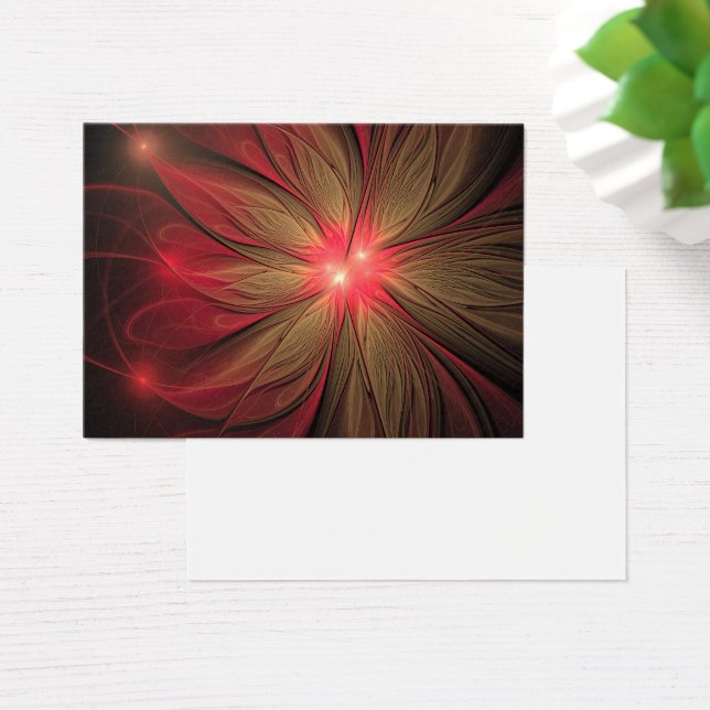 Fleur fractale de fansy rouge (Bureau)
