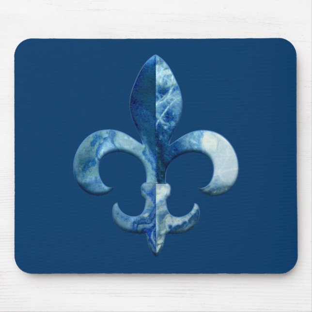Fleur Imitat-Stein 5 Mousepad (Vorne)