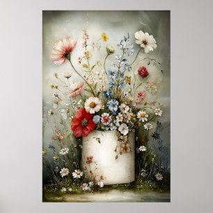 Fleur impression de rouleau de papier toilette, sa