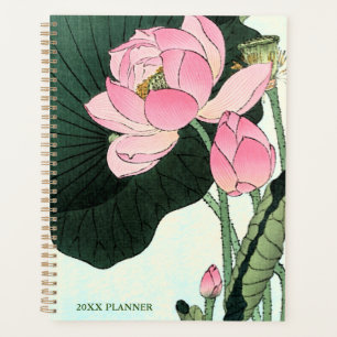 Fleur japonaise Lotus - Art Vintage