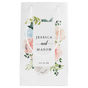 Fleur Jolie Floral Hotel Wedding Gift Bag Kleine Geschenktüte