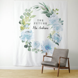 Fleur Jolie Schöne Florale Hochzeitskulisse Wandteppich