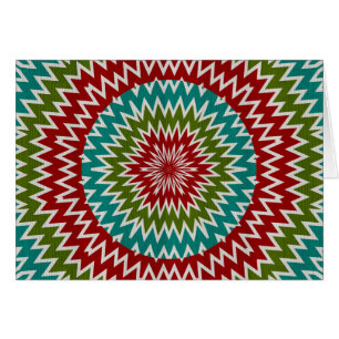 Fleur mandalaic hypnotique