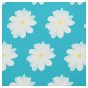 Fleur marguerite florale motif imprimé tissu de ma