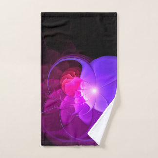 Fleur moderne noire et Abstraite