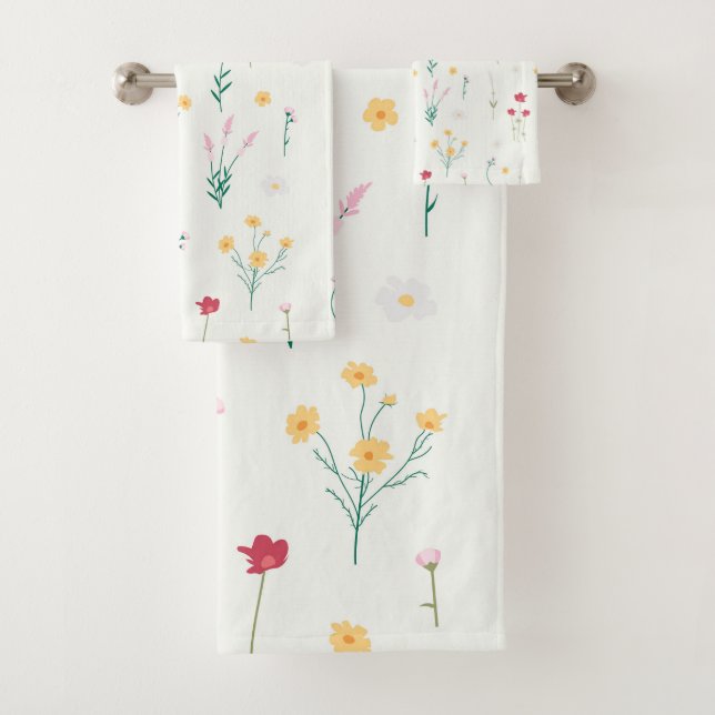 Fleur Motif Printemps Floral (En situation)