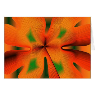 Fleur orange flamboyante