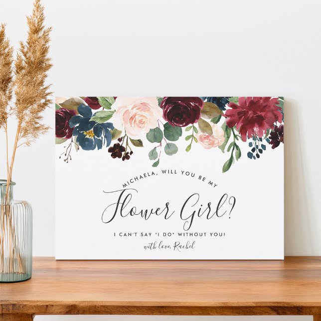 Fleur Radiante Soyez Ma Carte Fille Fleur (Créateur téléchargé)